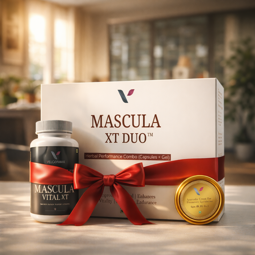 Mascula Duo — Vital XT capsules and Control Gel